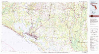 1980s Maps of Gaskins, FL | Pastmaps